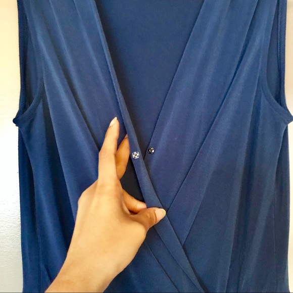 BCBGeneration Romper Blue - Picture 4 of 7